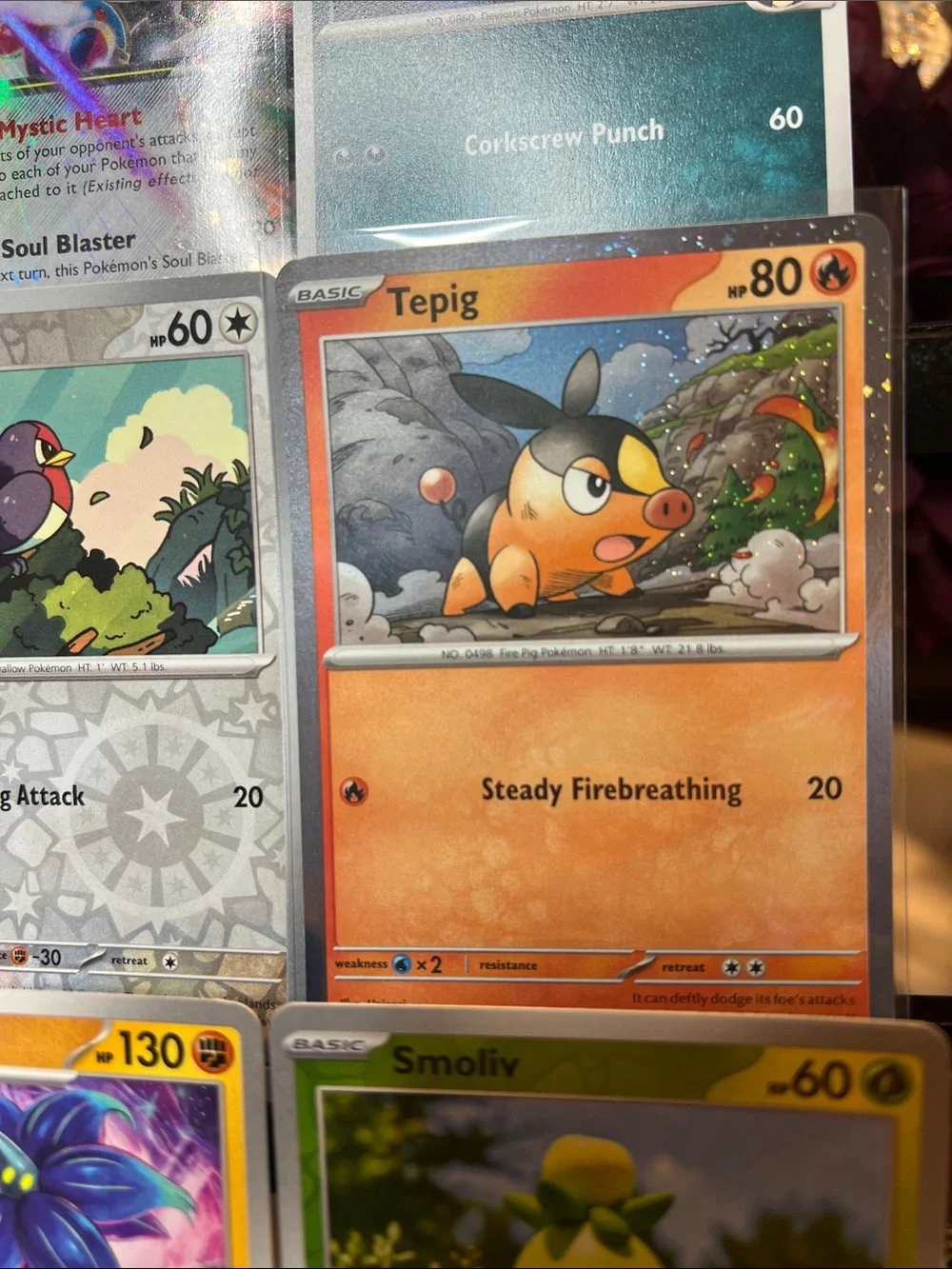 🌸Pokemon 12-card lot/ All near mint never played. Includes holo/reverse holo/reg